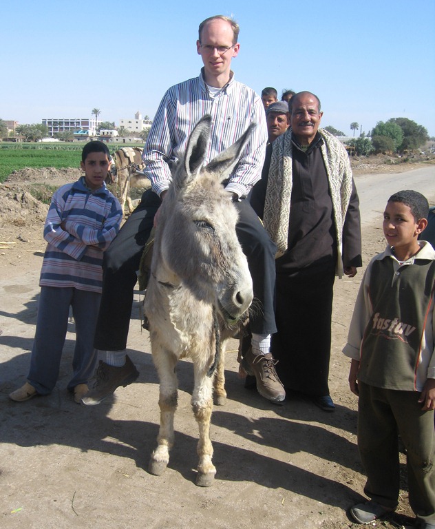 Egypte en de&nbsp;ezel