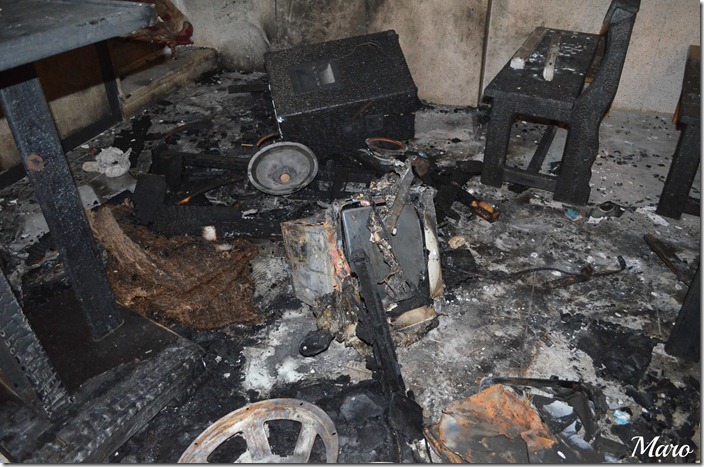 Gad al-Sayed church burnt Abou Hilal Minya 2