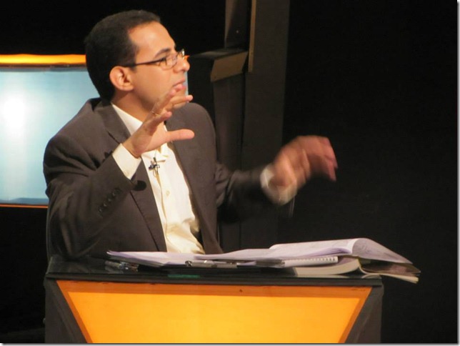 Sameh Ibrahim gospels program x source Facebook Mira Nathan