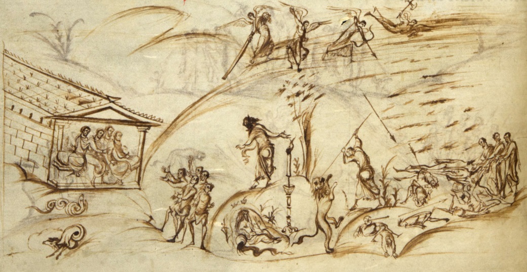 Utrecht Psalter Psalm 57 (58)